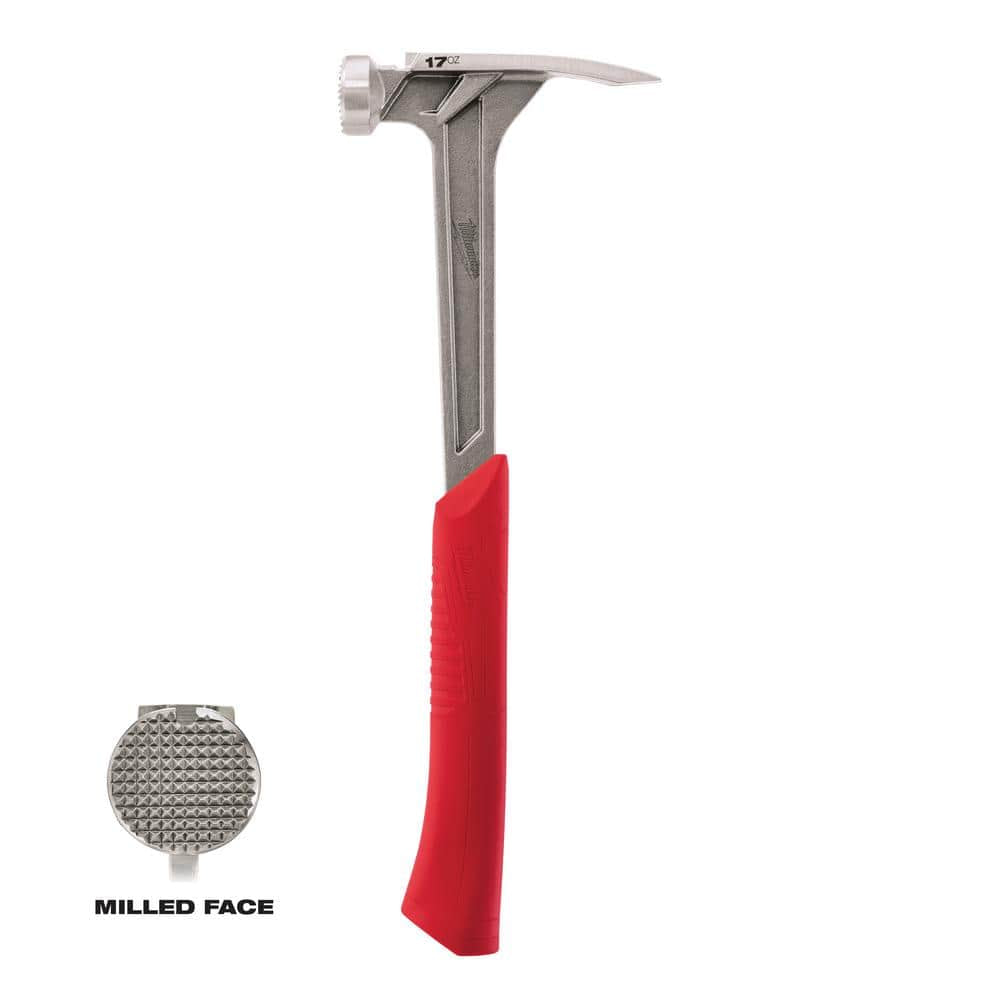 21 Oz. Milled Face Poly Handle Hammer